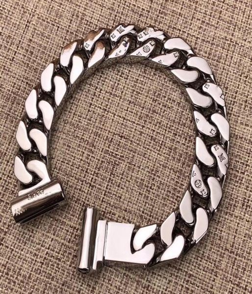 

stainless steel bracelets curb cuban chain mens jewellery fashion men039s and women039s bracelets punk style gift for boyfri3908434, Black