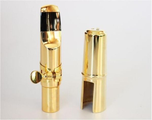 

professional tenor soprano alto saxophone metal mouthpiece gold lacquer mouthpiece sax mouthpiece 567891571279