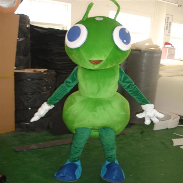 

2019 mascot costume 100% real picture ant mascot costume for 222u, Red;yellow