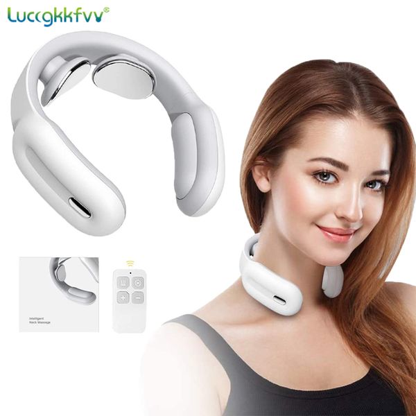 

other massage items neck massager electric pain relief tool health care relaxation cervical vertebra physiotherapy 230718