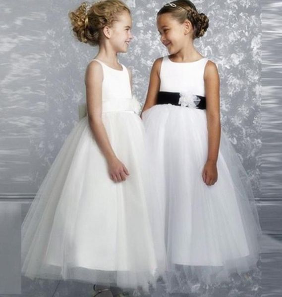 

new fashion flower girl dresses weddings child first communion dresses for girls dresses princess sleeveless backless7459538, White;blue