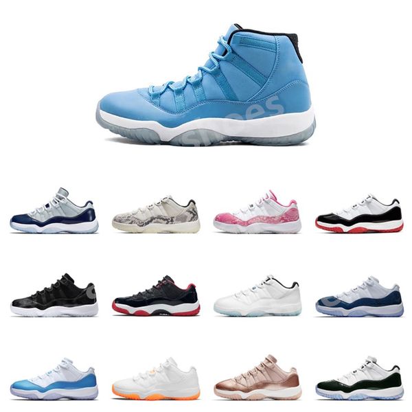 

11s basketball shoes for men women jumpman 11 sports sneakers cherry cool grey 25th anniversary space jam citrus trainer snake skin leather