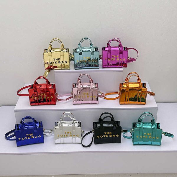 

new small bright face tote bag one shoulder crossbody women's bag the totebag handbag versatile commuter bag