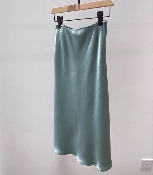 

skirts optical blend elastic waist medium length acetic acid skirt multicolor 230720, Black