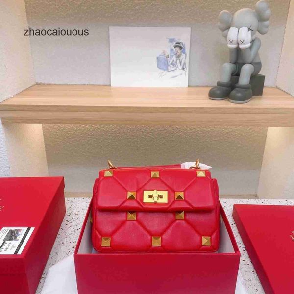 

diamond valentins designer rivet bags women's luxury handbag handbags classic women crossbody shoulder brass hy52