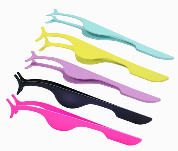 

stainless steel eyelashes extension tweezers mink lashes applicator lash clamp clips practice beauty eye lash makeup tools mink la7288520