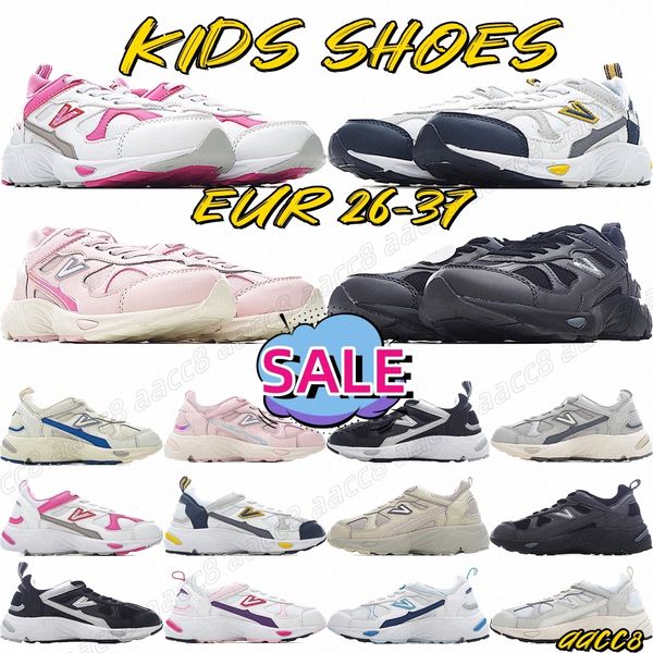 

toddlers kids shoes nb children youth big boy girls sports designer black grey white pink blue eur 26-37 b9ww#