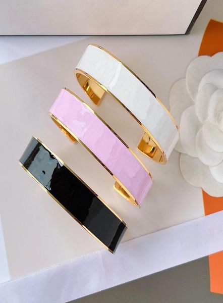 

fashion multicolor open bangle adjustable humanized design bracelet lovely pink selected luxury gift female friend charm exquisite5965634, Black