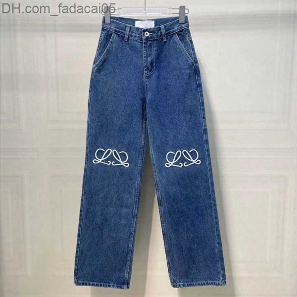 

women's jeans women's jeans designer womens loewee purple jeans for mens arrivals lowewe stacked men street hollowed out patch emb, Blue