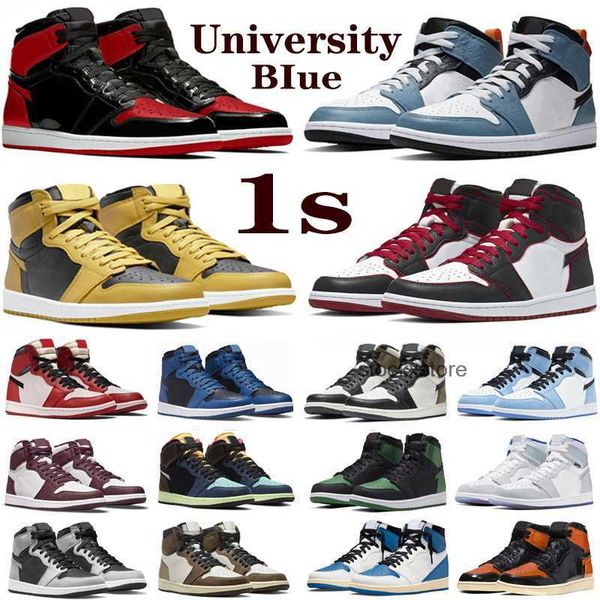 

2023 jumpman 1 men women low basketball shoes og 1s triple white shadow designer university blue unc black bred light smoky grey mens sneake