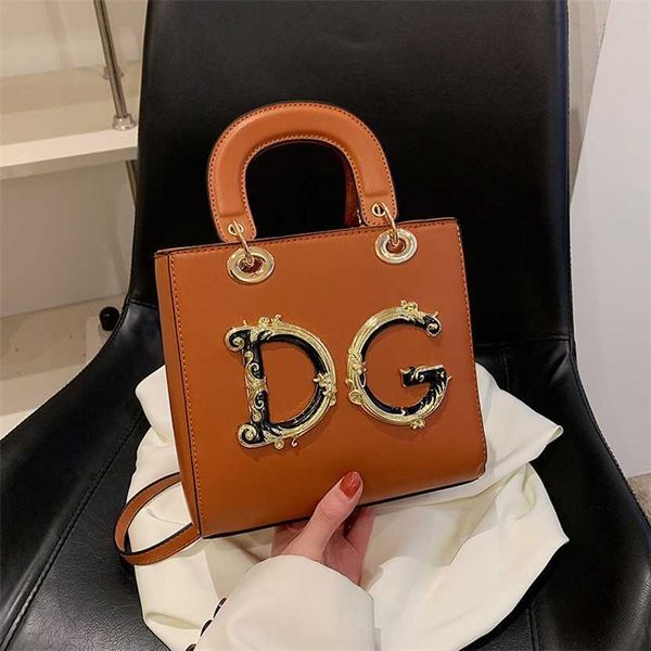 

60% off designer new women's daifei handbag single shoulder cross body letter small square bag bags