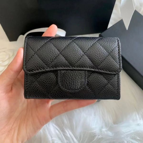 

luxury designer card holder wallet classic c credit cards cover bag fashion womans genuine leather coin purses mans travel documents passpor, Brown;gray