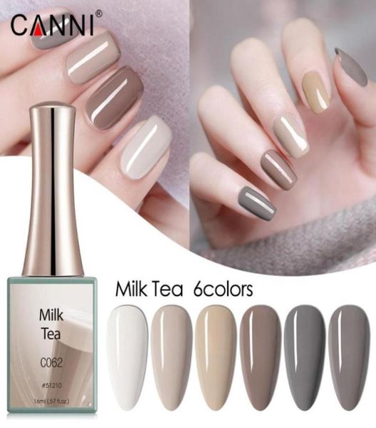 

new 16ml milk color series gel varnish 6 colors advanced ash series nail art gel polish5170632, Red;pink