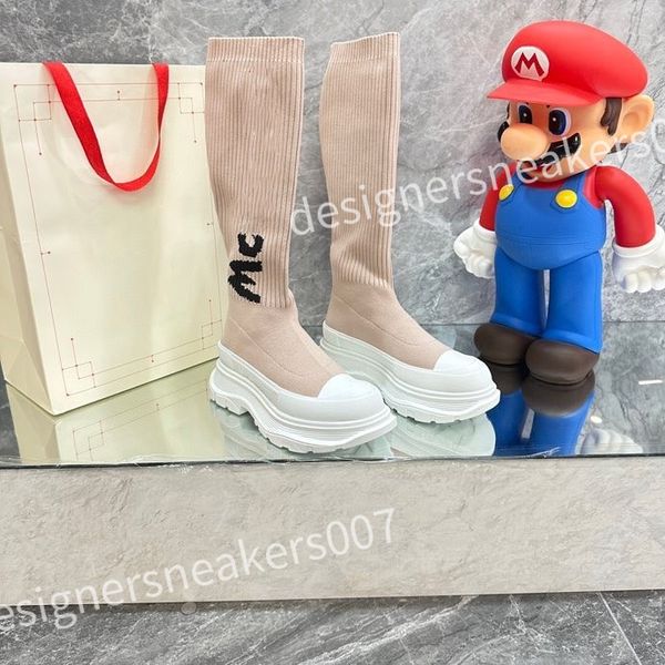 

luxury shoe autumn and winter men sneaker male star fashion casual shoes mens socks shoes double non-slip soles 35-46 sneakers xsd221120, Black