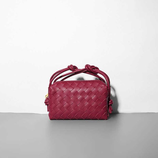 

genuine leather ins style woven niche square bag french high-end versatile one shoulder crossbody travel makeup