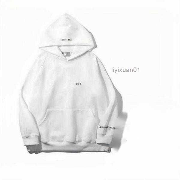 

essentail hoodie men's and women hoodies leisure fashion trends designer tracksuit set casual oversize pullover 2023 out0 eil4, Black