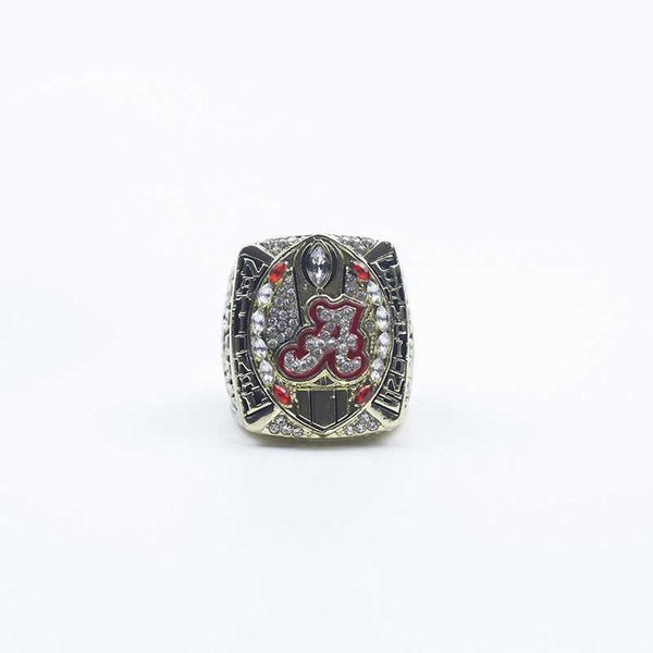 

2015ncaa alabama red tide university championship ring, Golden;silver