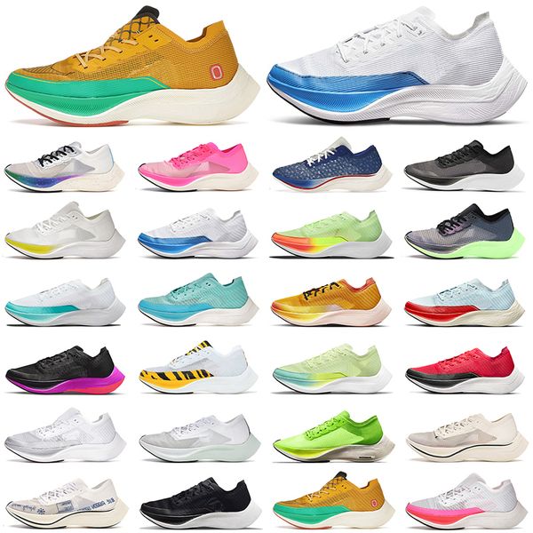 

zoom vaporfly next% 2 knit running shoes men women hyper royal ekiden barely volt betrue bright mango outdoor sports trainers sneakers