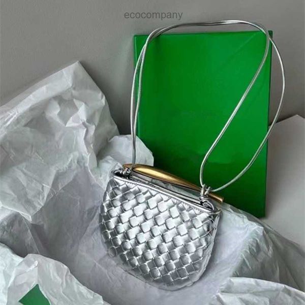 

sardine bag handbag woven portable dumpling solid designer color metal handle casual one shoulder cross body women's 1 smxe