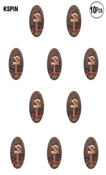 

3d poppy flower lapel flag badge brooch pins badges 10pcs a lot5826787, Gray