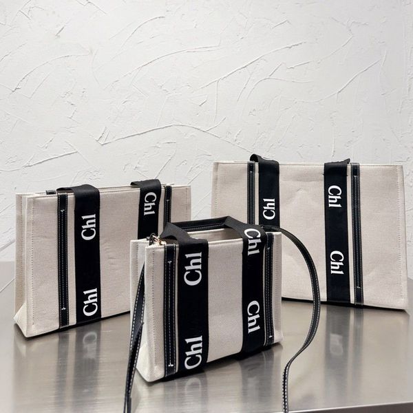

designer bag women's handbag beach vacation tote shopping bag handbag 6a quality canvas fashion large beach bag luxury designer travel