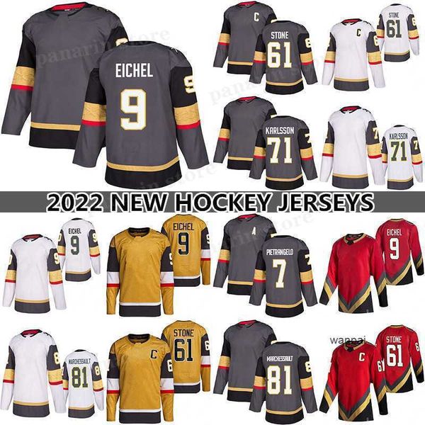 

hockey jerseys 9 jack eichel reverse retro jersey 61 mark stone 41 nolan patrick 71 william karlsson 67 max pacioretty 7 pietrangelo 81, Black;red