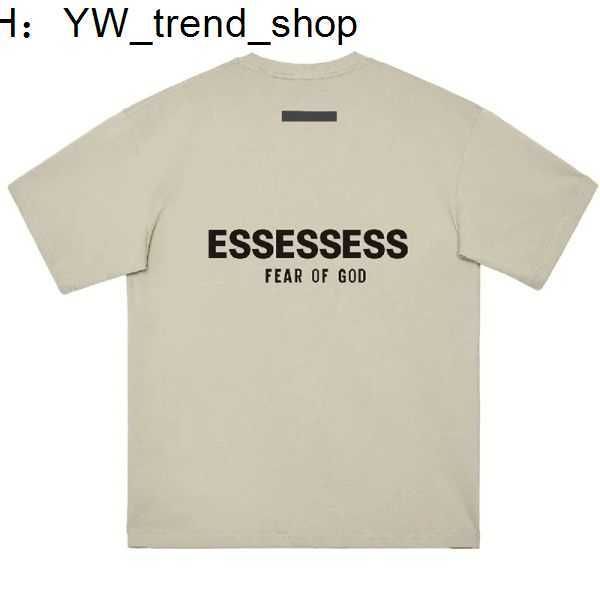 

t shirt designer men women shorts essent t-shirt casual printed sports suit essentia high street loose short sleeve essen t-shirtqsh1qs 111, White;black