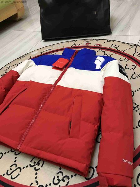 

men's down parkas h igh new soccer cup puffer winter down coat designer fashion down jacket couples parka outdoor warm feather outfit o, Black