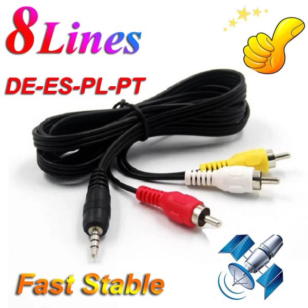 

2023 stable cable cccam 8 lines poland dvb s2 clines europe portugal germany