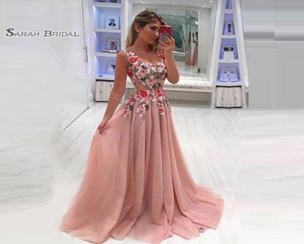 

vneck appliques sweep pink prom dresses vestidos de festa evening wear in stock s highend occasion dress3997569, Black