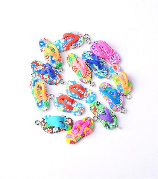 

creative beach shoes flip flop charms pendant for women girls making jewelry diy necklace keychain earings decoration6387182, Bronze;silver