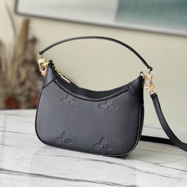 

new m46002 m46112 cowhide bagatelle handbag pochette shoulder bag womens underarm pouch clutch tote hobo travel evening city chain cross bod