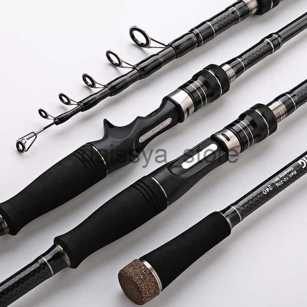 

boat fishing rods hfbirds carbon telescopic fishing rod spinning power mh 1.8/2.1/2.4/2.7/3.0/3.6m ultra light spinning rod fishing tackle x