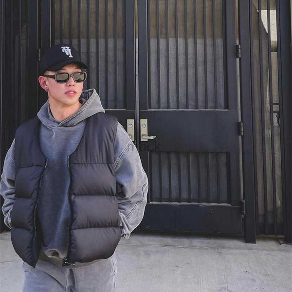 

men's down parkas cole buxton autumn/winter vintage versatile down cotton high street 1 1 vest coat s- hkd230720, Black