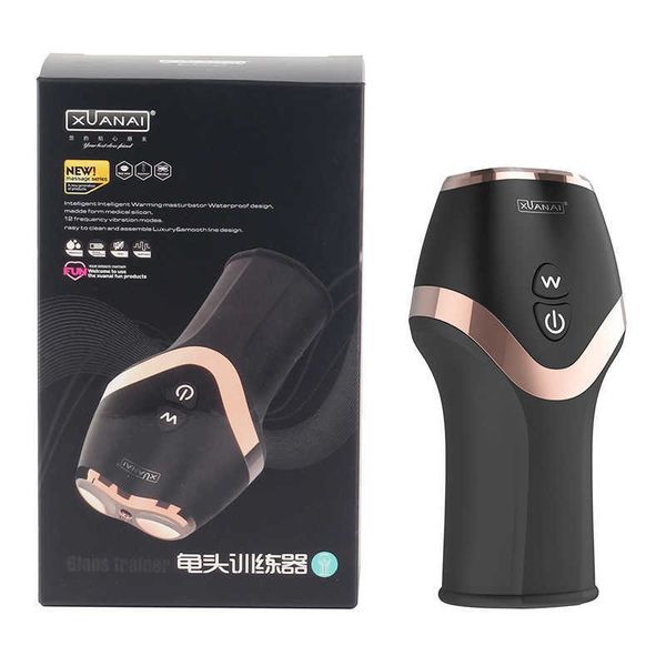 

xuan shaving style trainer vibration massage cup toy
