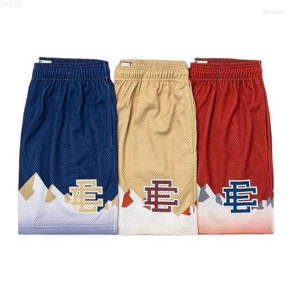 

gx8a men's shorts ee basic short eric emanuel york city skyline 2023 summer casual fitness sweatpants gym workout mesh sport men, White;black