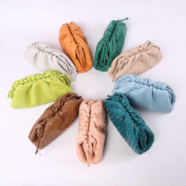 

designer bag venetas bag fashion leather woven pleated cloud bag women's soft leather messenger hand dumpling bag cloud pouch xbq5