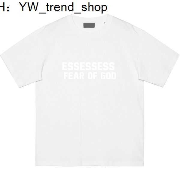 

designer tide tshirt chest letter laminated print short sleeve high street loose oversize casual t-shirt 100% cotton for men and women 121, White;black