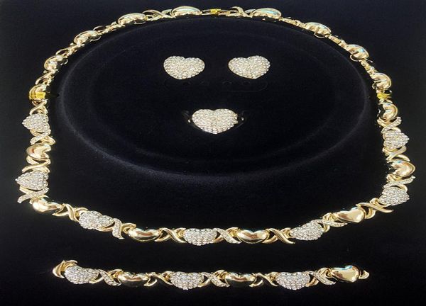 

xoxo jewelry set for women necklaces earrings 14k gold jewelry sets for women wedding jewelry earrings for women set5103489, Black