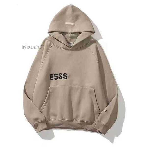 

essentail hoodie men's and women hoodies leisure fashion trends designer tracksuit set casual oversize pullover 2023 out0 eil0, Black