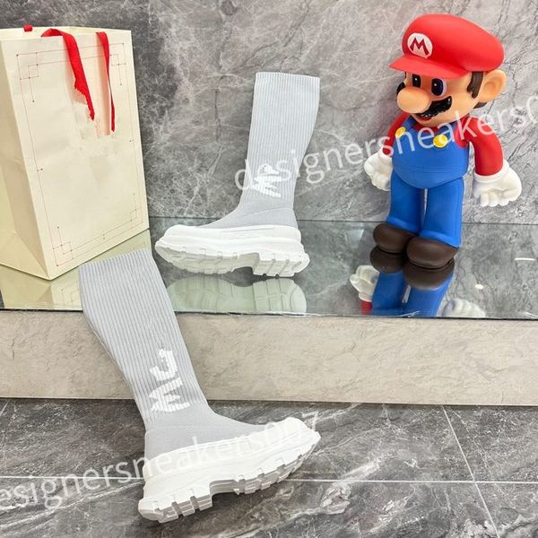 

new shoe autumn and winter men sneaker male star fashion casual shoes mens socks shoes double non-slip soles 35-46 sneakers xsd221120, Black