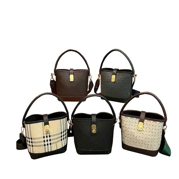 

brand designer bucket bag women bucket crossbody bag with strap laodong6545