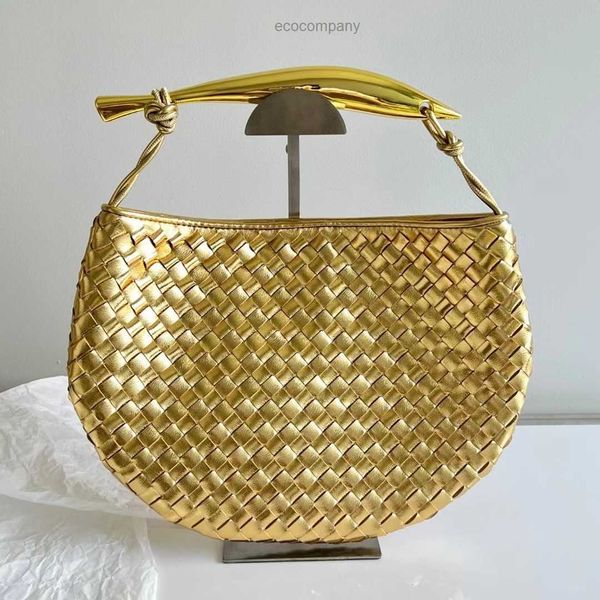 

leather designer sardine woven bag handbag women's genuine versatile advanced 2023 new handheld dumpling one shoulder messenger 7ai1