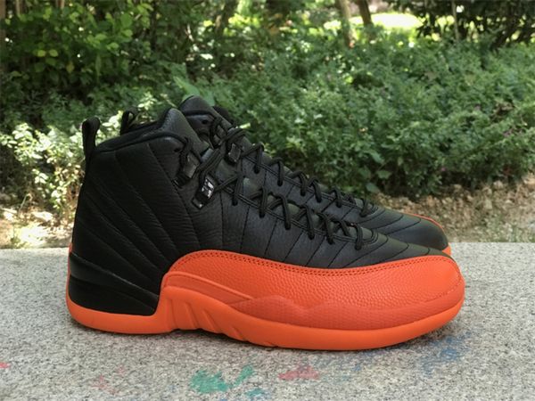 

basketball shoes jumpman 12 brilliant orange fd9101-081 pe gs designer sneakers with original box
