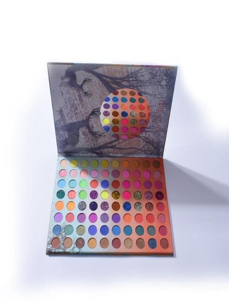

80 color big size beauty glazed makeup eyeshadow pallete eye make up japanese style christmas wapiti eye shadow palette5894280