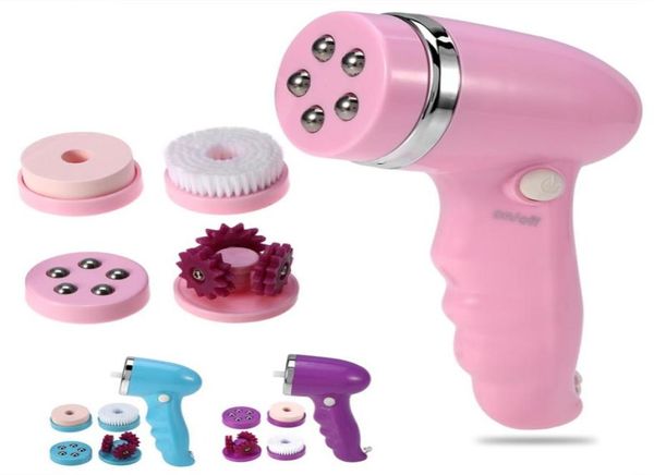 

4 in 1 electric facial pore cleaner massager antiageing face eye massage washing brush skin cleansing spa face care beauty tool8042677