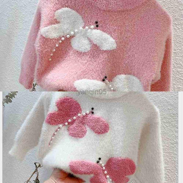 

pullover dragonfly sweater for children hkd230724, Blue