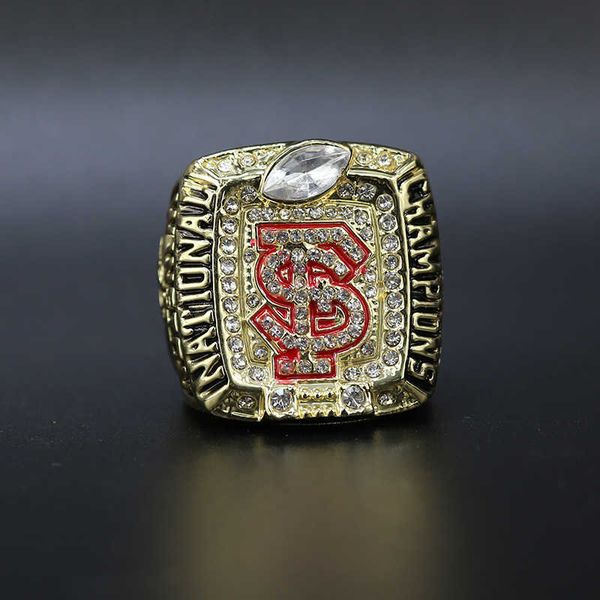 

2013 florida state university ncaa championship ring, Golden;silver