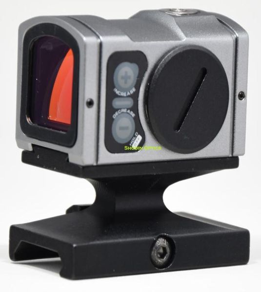 

tactical scopes p2 mini 1x reflex red dot sight rifle optics scope with glock pistol and 20mm weaver picatinny mount base riflesco6782102