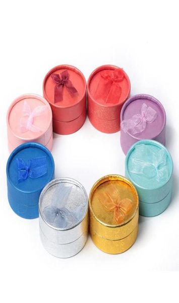 

multycolored jewelry box round shape like cardboard boxes storage deposit beautiful necklace bracelet earrings for women56800689975907, Black;white